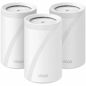TP-Link Deco BE65 Wi-Fi 7 IEEE 802.11be  Wireless Router - Tri Band - 2.40 GHz ISM Band - 5 GHz UNII Band - 4 x Antenna(4 