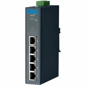 Advantech EKI-2705E-1GPI Ethernet Switch - 5 Ports - Gigabit Ethernet - 10/100/1000Base-T - 2 Layer Supported - 2 W Power 