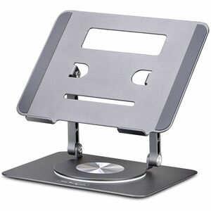StarTech.com Ergonomischer Höhenverstellbarer Laptopständer, Dreh-Neigbar, Tragbar, Laptophalterung-Notebookständer, bis 5