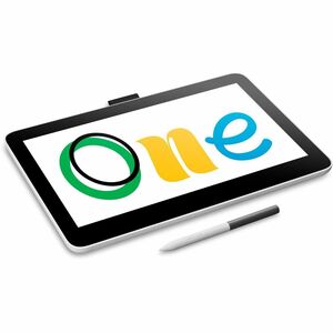 Wacom One Tableta gráfica - 33.8cm (13.3") LCD Full HD - Pantalla Táctil - Pantalla Multi-táctil - Cable - 4096 Nivel de p