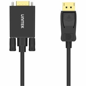 1.8m Display Port Male to VGA Male Cable Converter