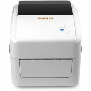 AMBIR LP400 Healthcare Direct Thermal Printer - Monochrome - Label Print - Fast Ethernet - USB - 70" Print Length x 4.25" 