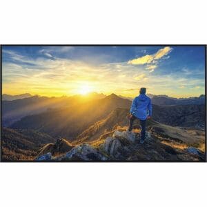 Sharp 43" Ultra High Definition Commercial Display - 43" LCD - Advanced Super Dimension Switch ( ADS ) - 16 Hours/ 7 Days Operation - 3840 x 2160 - 16:9 - 8 ms - Direct LED - 350 Nit - 2160p - HDMI - USB - SerialEthernet