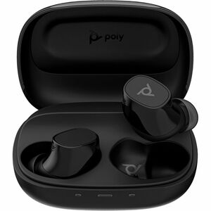 Poly Voyager Free 20 无线 耳塞 立体声 耳机 - 灰 - 双声道 - 入耳式 - 3000 cm - 蓝牙 - 16 欧姆 - 微机电（MEMS ）技术 麦克风