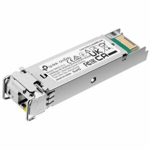 TP-Link Omada SM321A-2 SFP (mini-GBIC) - 1 x LC 1000Base-BX Simplex Network - For Data Networking, Optical Network - Optic