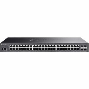 TP-Link Omada SG5452XMPP 48 Ports Manageable Ethernet Switch - Gigabit Ethernet, 10 Gigabit Ethernet - 10/100/1000Base-T, 