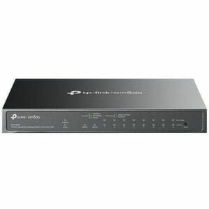 Omada ES210GMP 10 Ports Manageable Ethernet Switch - Gigabit Ethernet - 10/100/1000Base-T, 1000Base-X - 2 Layer Supported 