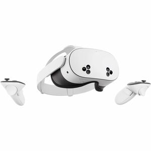 Meta Quest 3S Mixed Reality Glasses For PC - 186° Field of View - Phone SupportedBluetooth/Wi-Fi - AA - Battery Rechargeab