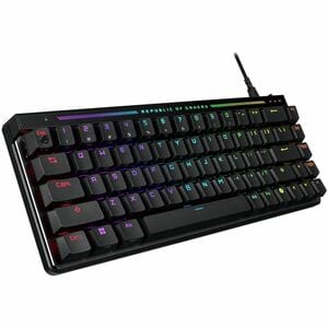Asus ROG Falchion Ace HFX Teclado gaming - Cable Conectividad - USB 2.0 Interfaz - RGB LED - Control de Volumen, Reproducc