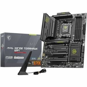 MSI MAG X870E TOMAHAWK WIFI Gaming Desktop Motherboard - AMD X870E Chipset - Socket AM5 - ATX - Ryzen 7 Processor Supporte