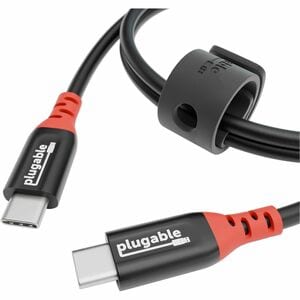 Plugable USB C to USB C Cable, Data Blocker Charge Only Cable (1m/3.3ft): 240W Safe Fast Charging - for MacBook, iPhone 15