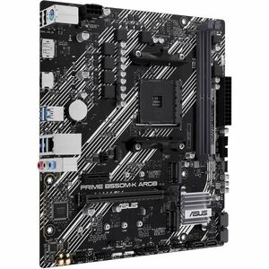 Carte Mère Asus Prime B550M-K ARGB - AMD B550 Chipset - Socket AM4 - Micro ATX - Ryzen 5, Ryzen 3 processeur compatible - 