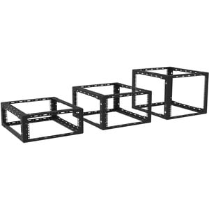 Innovation 119-1752 12U Rack Frame - Black - 136.08 kg Maximum Weight Capacity