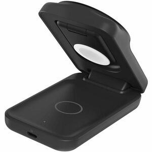 Belkin UltraCharge Induktionsladegerät - Schwarz - für Qi2-fähiges Gerät - Magnetisch, Faltbar, Qi2-zertifiziert