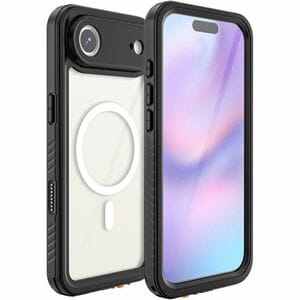 4smarts Stark Robust Tasche für 16,8 cm (6,6 Zoll) Apple iPhone 17 Air Smartphone - Transparent, Schwarz - Gummi, Polycarb