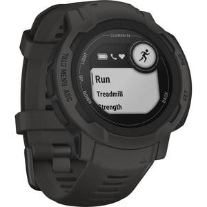Garmin Instinct 2 Smart Watch - Graphite Body Color - Fiber Reinforced Polymer Case Material - Silicone Band Material - He