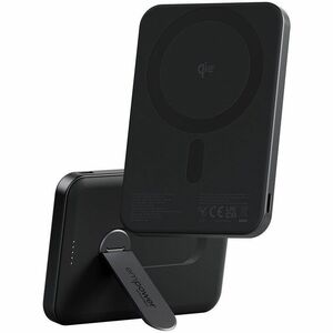 PanzerGlass empower Power Bank - Space Black - For iPhone, Qi-enabled Device - 5000 mAh - 20 W - USB Type-C Connector - Qi