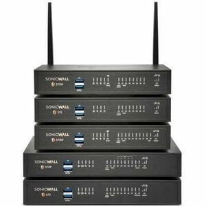 SonicWall TZ370 Network Security/Firewall Appliance - Intrusion Prevention - 8 Port - Gigabit Ethernet - 3 Gbit/s Firewall