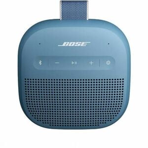 Bose SoundLink Micro Tragbar Bluetooth Lautsprechersystem - Google Assistant Unterstützt - Blau - Aufladbarer Akku