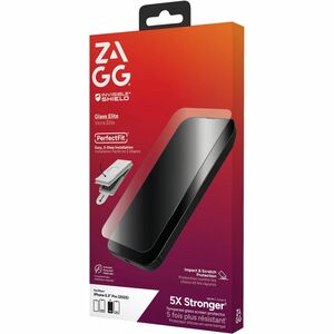 InvisibleShield Glass Elite. Markenkompatibilität: Apple, Kompatibilität: iPhone 17 Pro, Schutzfunktion: Bruchfest, Staubr