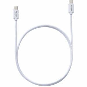 Adata CACC-200PN-WH 2m USB-C Cable de transferencia de datos - Cable for Portátil, iPhone, Smartphone, Tableta, consola de