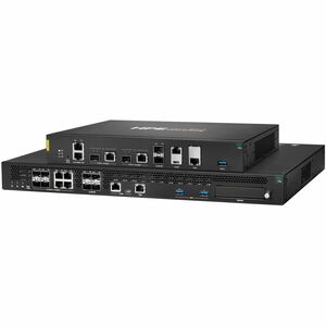 Hewlett Packard Enterprise Aruba 9100 9106 Router - 4 Anschlüsse - 3 RJ-45 Port(s) - 1 WAN Port(s) - PoE Ports - Management-Port - 4 SFP (Mini-GBIC) Steckplätze, SFP+ Steckplätze - 10 Gigabit Ethernet - Desktop - 1 Jahr(e)