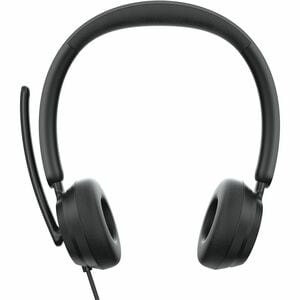 Incase Designed by Microsoft Modern Wired On-ear, Over-the-head Stereo Headset - Black - Microsoft Teams Certification - B