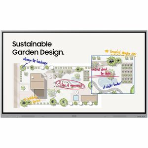 Samsung WE86FX 2184,40 mm 4K UHD LCD Collaboration Display - Infrarot (IrDA) - Touchscreen - 3840 x 2160 - 350 cd/m² - 1,2