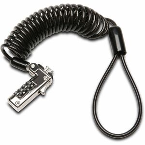 ACCO Slim Cable Lock For Notebook - 1.80 m Cable - Resettable - 4-wheel - Combination Lock - Carbon Steel - For Notebook -