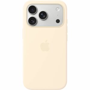 Apple Case for iPhone 17 Pro Smartphone - Vanilla - Soft-touch, Silky - Scratch Resistant, Drop Resistant - Silicone, Micr