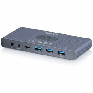 Digitus KVM Switchbox - 4K - 3840 x 2160 - 7 x USB - 3 x HDMI - Desktop