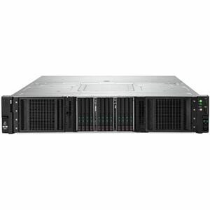 Servidor HPE ProLiant Compute DL340 Gen12 - 1 x Intel 2.20GHz - 64GB RAM - 960GB SSD - Serie ATA/600, 12Gb/s SAS, NVMe Controlador - 2U Bastidor - Intel Chip - 2 Soporte del Procesador - 4TB Soporte de RAM - DDR5 SDRAM - 0, 1, 5, 6, 10, 50, 60 Niveles de RAID Hasta 16MB Tarjeta gráfica - Gigabit Ethernet - 8 x Total Bay(s) - 8 x SFF Bay(s) - Compartimento intercambiable en caliente - 2 x 800W - Fuente de alimentación redundante
