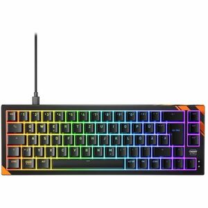 CHERRY K5 Pro TMR G8E-24200 Gaming Keyboard - Compact - Cable Connectivity - USB Type A Interface - RGB LED - German - Bla