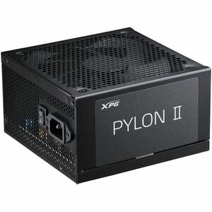 XPG PYLON II PYLONII650BRONZE ATX 3.1 Fuente de alimentación - 650W - Negro - ATX - 120 V AC, 230 V AC Entrada - 5 V DC, 3,3 V DC, 12 V DC, -12 V DC, 5 V SB Salida - Activo PFC - 1 Raíles +12V - Conector de PCI Express - 1 Ventilador(es)
