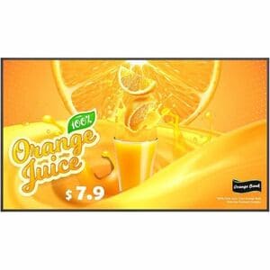 LG 49UH5Q-E 1244.60 mm LCD Digital Signage Display - 24 Hours/7 Days Operation - In-plane Switching (IPS) Technology - 384