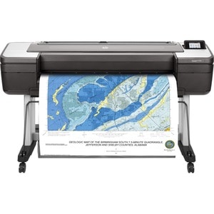 Impresora de gran formato de inyección de tinta HP Designjet T1700dr PostScript - 1117.60mm (44") Ancho de Impresión - Color - 6 Color(es) - 26Segundo Velocidad de color - 2400 x 1200 dpi - USB - Ethernet - Rollo de papel, Hojas Cortadas, Papel bond, Papel Estucado, Papel pesado, Recubierto de alto gramaje, Transparencia mate, Papel técnico, Papel de calco natural, Bond traslúcido, Transparencia, ... - Estacionario