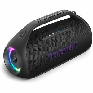 Tronsmart Bang 2 2.1 Pórtatil Bluetooth Sistema de Altavoces - 90W RMS - Siri, Cortana, Asistente de Google Soportado - Negro - 53Hz a 20kHz - Batería Recargable - 1