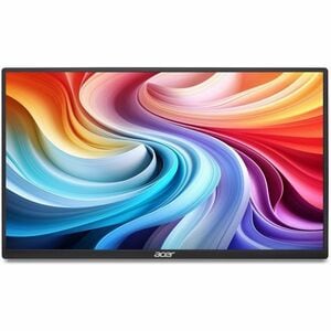 Monitor LCD Acer PM161Q J 16" Clase - 16:9 - Oro - 39.6cm (15.6") Viewable - VESA Adaptive Sync - 220cd/m² - 6ms - Altavoces - USB tipo-C - Compatible con Montura VESA