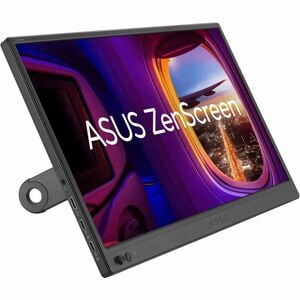 Monitor LED Asus ZenScreen MB169CK 16" Clase Full HD - 16:9 - Negro - 39.6cm (15.6") Viewable - Tecnología conmutación en el mismo plano (In-plane Switching, IPS) - LED Retroiluminación - 1920 x 1080 - 262k - 250cd/m² - 5ms - 60Hz Frecuencia de actualización - USB tipo-C