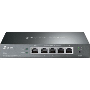 Omada Er605 Ethernet Router Inalámbrico – 4 X Puerto De Red – 1 X Broadband Port – Gigabit Ethernet – Compatibilidad Con Vpn – De Escritorio