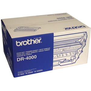 Brother DR-4000 Laser Imaging Drum for Printer - Black - 30000 - 1 - OEM