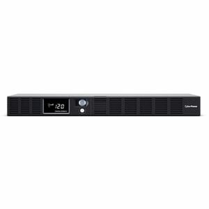 CyberPower OR500LCDRM1U Smart App LCD UPS Systems - 500VA/300W, 120 VAC, NEMA 5-15P, 1U, Rackmount, 6 Outlets, LCD, PowerP