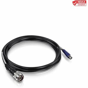 TRENDnet Low Loss Reverse SMA Female to N-Type Male Weatherproof Connector Cable (8M, 26.2ft.), TEW-L208 - LMR200 Reverse 