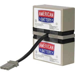 ABC RBC UPS Battery Cartridge - 9000 mAh - 12 V DC - Lead Acid - Maintenance-free/Sealed/Leak Proof - Hot Swappable - 3 Ye