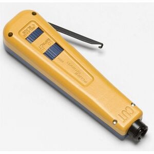 Fluke Networks D914 Series Impact Punchdown Tools - Built-in Hook & Spudger, Spring Loaded Handle, Built-in Blade Storage,