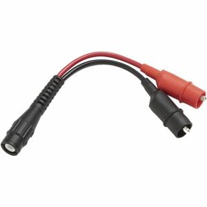 Fluke Networks TS100/TS90 Line Cord, BNC to Alligator Clip - BNC Data Transfer Cable for Network Device - First End: 1 x B