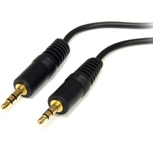 StarTech.com 6 ft 3.5mm Stereo Audio Cable - M/M - Audio cable - mini-phone stereo 3.5 mm (M) - mini-phone stereo 3.5 mm (