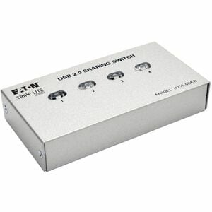 Eaton Tripp Lite Series 4-Port USB 2.0 Printer / Peripheral Sharing Switch - USB - 4 USB Port(s) - 4 USB 2.0 Port(s)