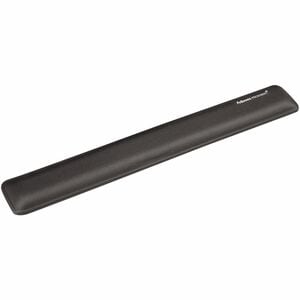 Fellowes® MICROBAN® Gel keyboard Wrist Rest - Graphite (9175301) - 0.56" x 18.38" x 2.75" Dimension - Graphite - Gel, Poly