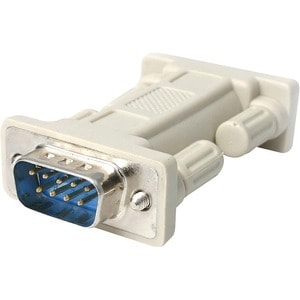 StarTech.com DB9 RS232 Serial Null Modem Adapter - M/M - Cost-effective way of converting a straight through cable into a 